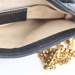 Gucci Small 1973 with Chain Bag Black