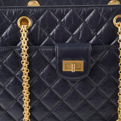 Chanel Navy Reissue Tote Bag