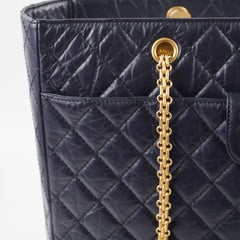 Chanel Navy Reissue Tote Bag