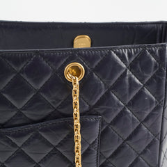 Chanel Navy Reissue Tote Bag