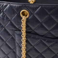 Chanel Navy Reissue Tote Bag