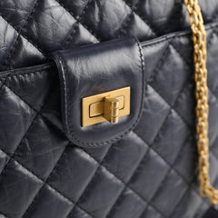 Chanel Navy Reissue Tote Bag
