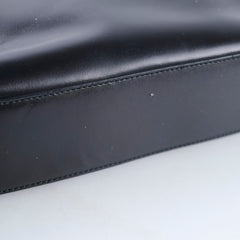 Prada Metal Handle Shoulder Bag