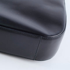 Prada Metal Handle Shoulder Bag