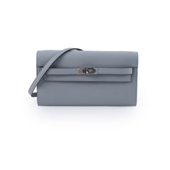 Hermes Kelly To Go Bleu Glacier 2025 - K Stamp