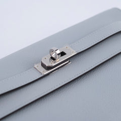Hermes Kelly To Go Bleu Glacier 2025 - K Stamp