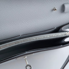 Hermes Kelly To Go Bleu Glacier 2025 - K Stamp