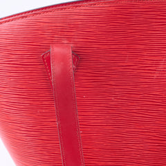 Louis Vuitton Red Epi Saint Jacques Bag