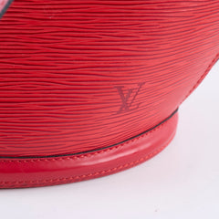 Louis Vuitton Red Epi Saint Jacques Bag