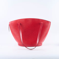 Louis Vuitton Red Epi Saint Jacques Bag