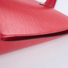 Louis Vuitton Red Epi Saint Jacques Bag