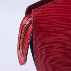 Louis Vuitton Red Epi Saint Jacques Bag