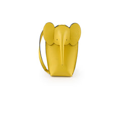 Loewe Elephant Crossbody Bag Yellow