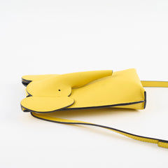 Loewe Elephant Crossbody Bag Yellow