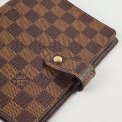 Louis Vuitton Medium Ring Agenda Cover Damier Ebene