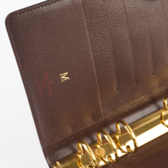 Louis Vuitton Medium Ring Agenda Cover Damier Ebene