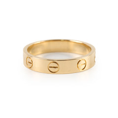 Cartier Love Ring Small Model YG Size 51