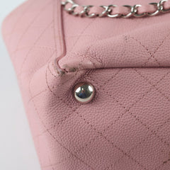 Deal of The Week - Chanel Small CC Pocket Pink Tote Caviar Leather SHW