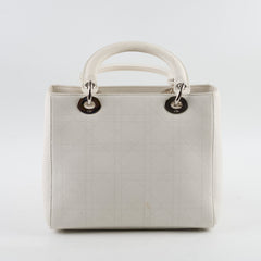 Christian Dior Medium Lady Dior White