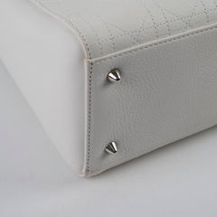 Christian Dior Medium Lady Dior White