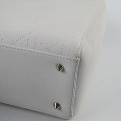 Christian Dior Medium Lady Dior White