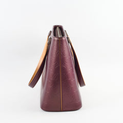 Louis Vuitton Matte Stockton Vernis Purple Tote