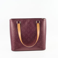 Louis Vuitton Matte Stockton Vernis Purple Tote
