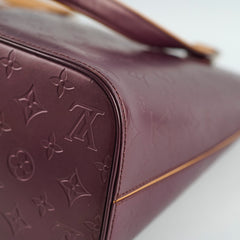 Louis Vuitton Matte Stockton Vernis Purple Tote