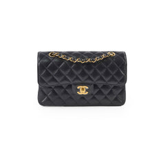 Chanel Classic Flap Small Caviar Black - Microchipped