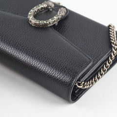 Gucci Dionysus Wallet On Chain WOC Black