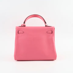 Hermes Kelly 25 Rose Azalee Swift - A Stamp