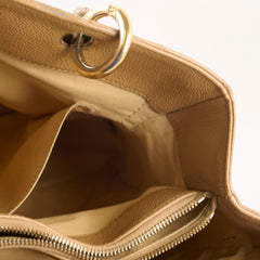 Chanel Grand Shopper Tote GST Dark Beige Caviar