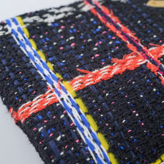 Chanel 19 Bag Medium Tweed Navy, Black