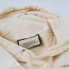Gucci Unisex Cream Hoodie Size XS