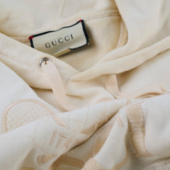 Gucci Unisex Cream Hoodie Size XS