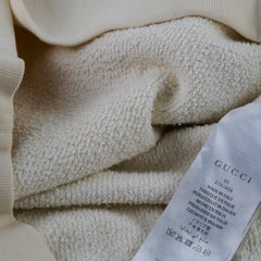 Gucci Unisex Cream Hoodie Size XS