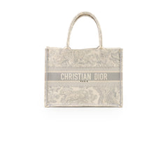 Christian Dior Medium Book Tote Grey