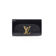 Louis Vuitton Vernis Louise Clutch Black