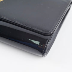 Louis Vuitton Vernis Louise Clutch Black