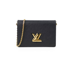 Louis Vuitton Twist Wallet On Chain Black