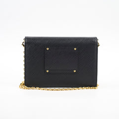 Louis Vuitton Twist Wallet On Chain Black