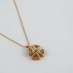 Bulgari Fiorever Necklace Rose Gold