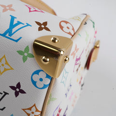 Louis Vuitton x TM Speedy 25 Bandouliere Multicolor White