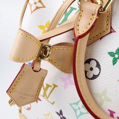 Louis Vuitton x TM Speedy 25 Bandouliere Multicolor White