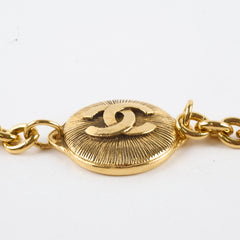 Chanel Vintage 24k Plated Gold Chain Belt