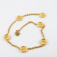 Chanel Vintage 24k Plated Gold Chain Belt