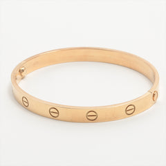 Cartier Love Size 18 Yellow Gold Bracelet