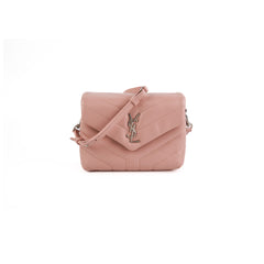 Saint Laurent Toy Lou Lou Pink Crossbody Bag