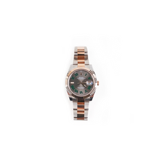 Rolex Datejust 41MM Two Tones Rose Gold Grey Dial