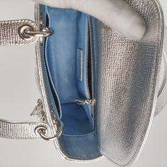 ITEM 10 - Dior My Lady Dior Small Metallic Silver